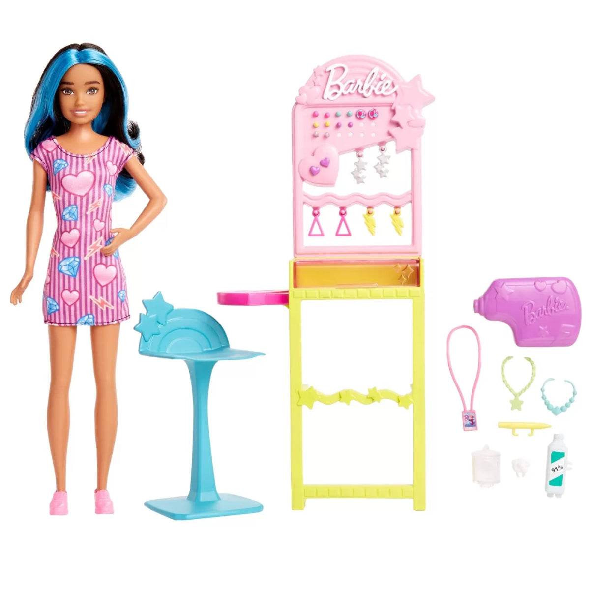 BARBIE PAPUSA BARBIE SKIPPER FIRST JOBS EAR PIERCER - Atelieru' lui Mesterica