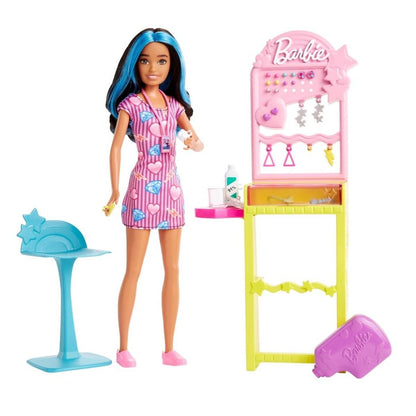 BARBIE PAPUSA BARBIE SKIPPER FIRST JOBS EAR PIERCER - Atelieru' lui Mesterica
