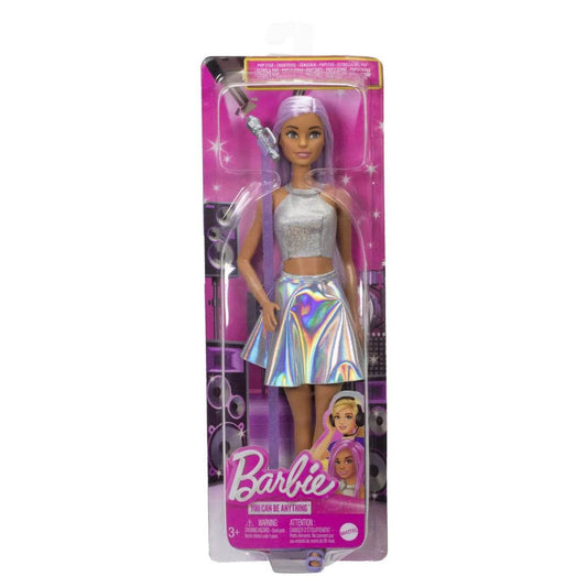 BARBIE PAPUSA BARBIE YOU CAN BE SET BARBIE STAR POP SI MICROFON - Atelieru' lui Mesterica
