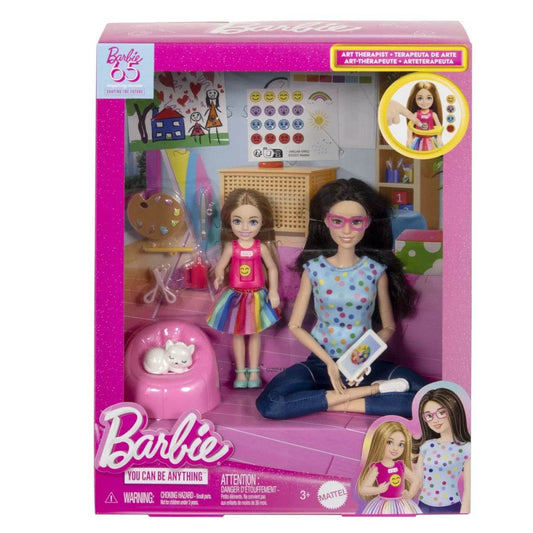 BARBIE PAPUSA BARBIE YOU CAN BE TERAPEUT IN ARTA - Atelieru' lui Mesterica
