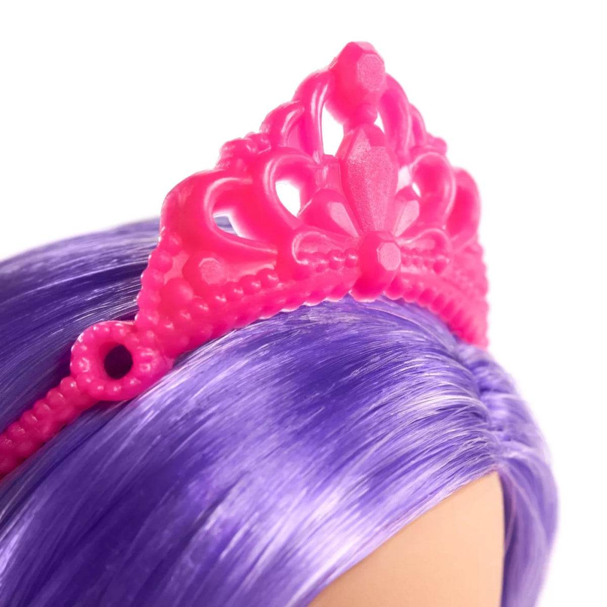 BARBIE PAPUSA BARBIE ZANA CU PAR MOV - Atelieru' lui Mesterica