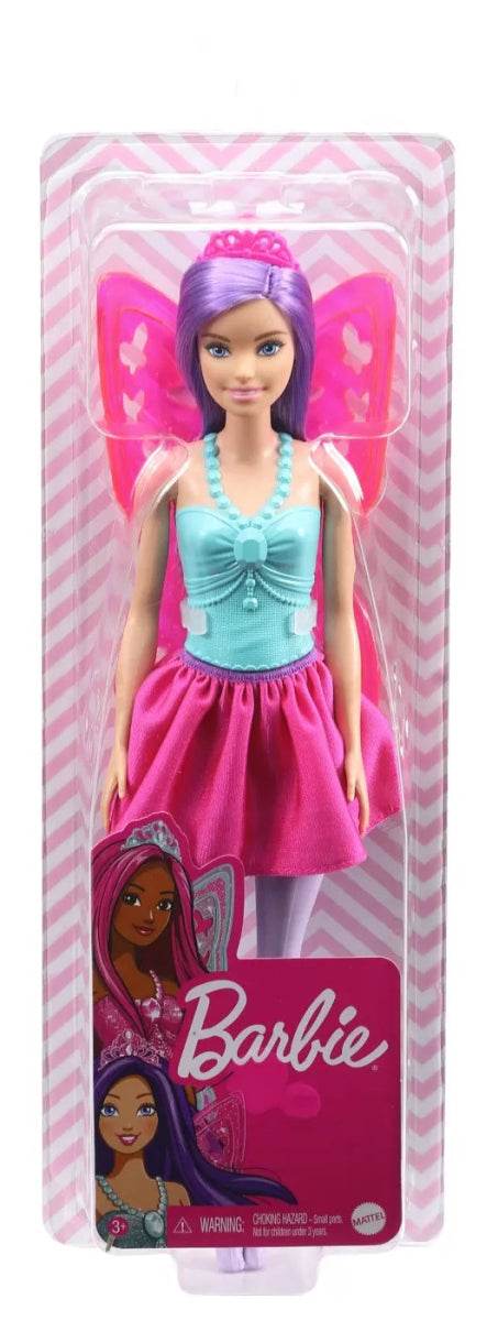 BARBIE PAPUSA BARBIE ZANA CU PAR MOV - Atelieru' lui Mesterica