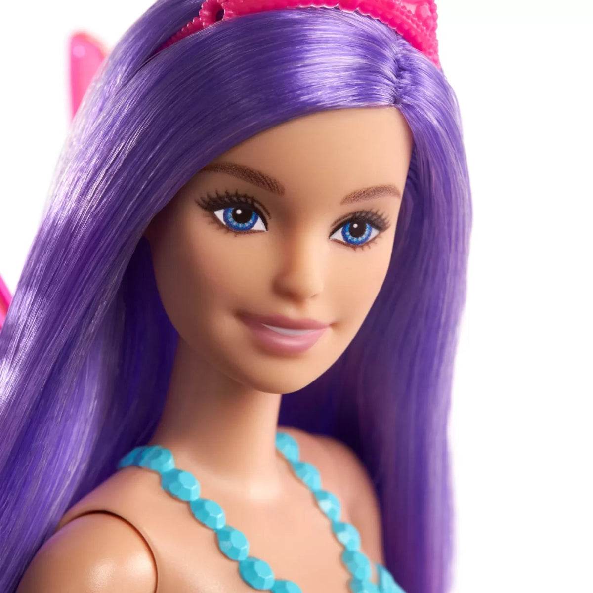 BARBIE PAPUSA BARBIE ZANA CU PAR MOV - Atelieru' lui Mesterica