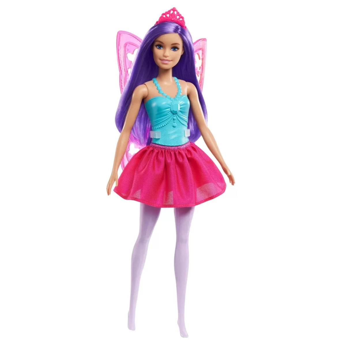 BARBIE PAPUSA BARBIE ZANA CU PAR MOV - Atelieru' lui Mesterica