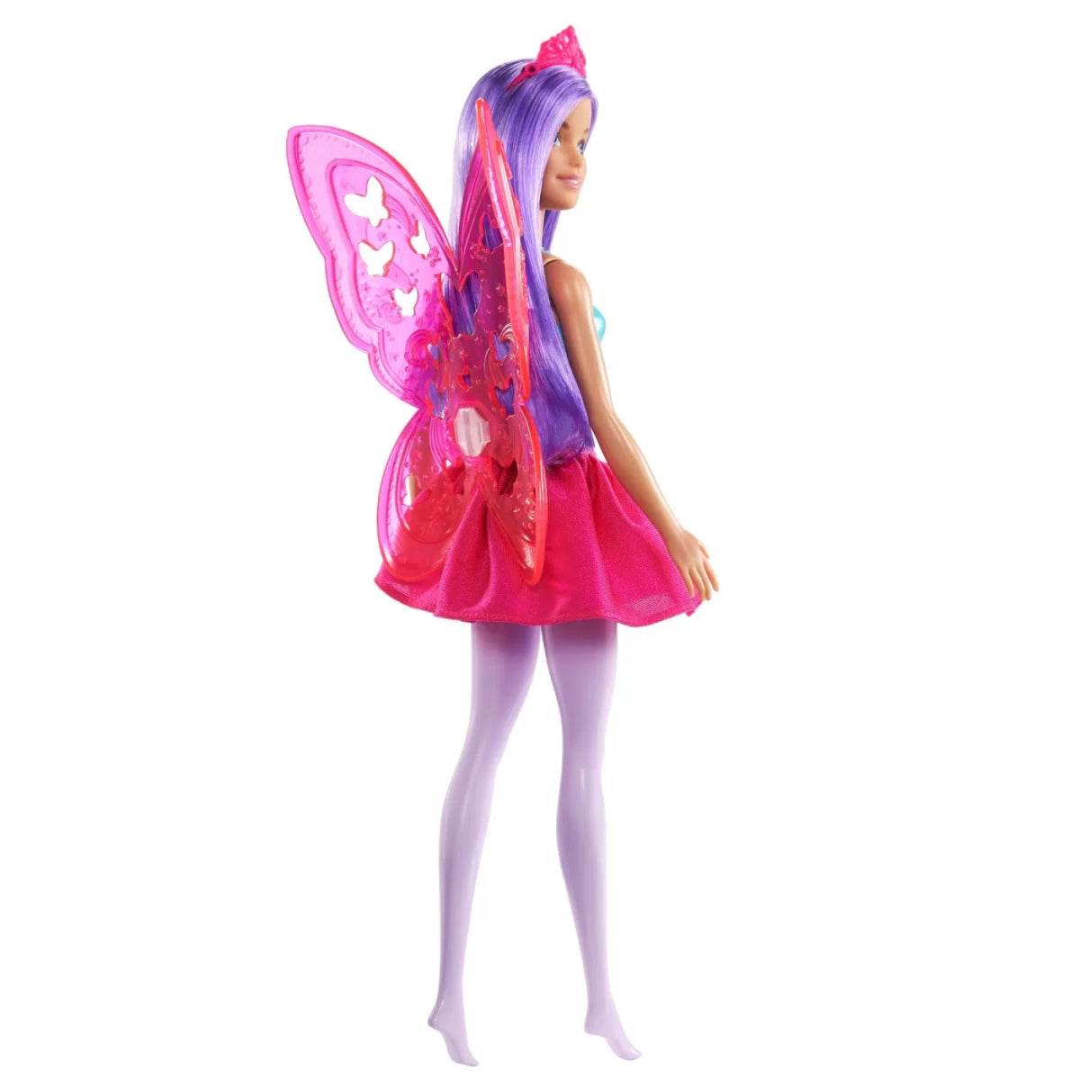 BARBIE PAPUSA BARBIE ZANA CU PAR MOV - Atelieru' lui Mesterica