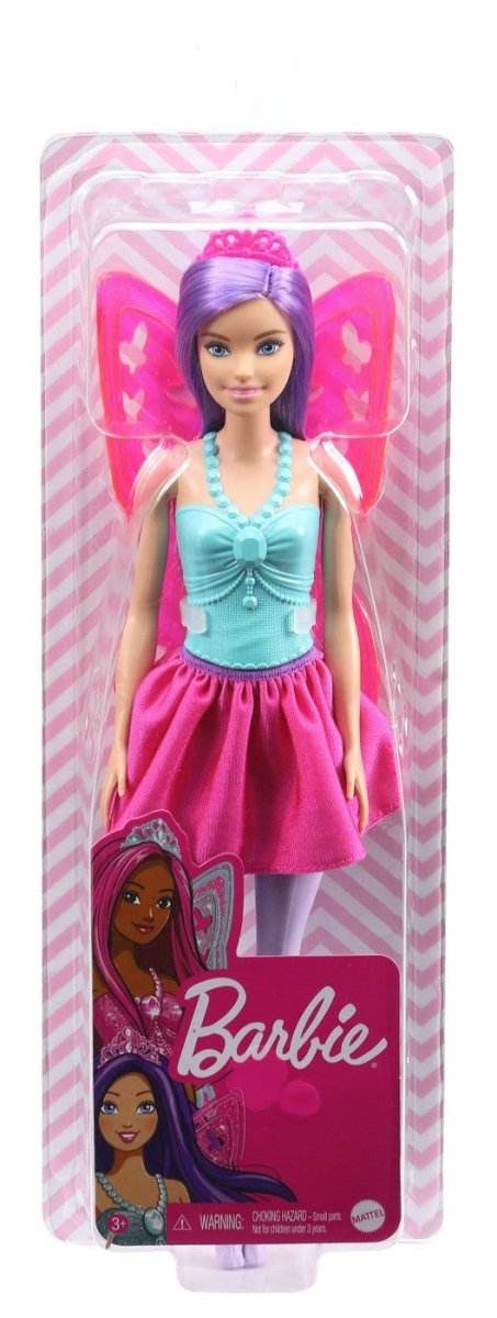 BARBIE PAPUSA BARBIE ZANA CU PAR MOV - Atelieru' lui Mesterica