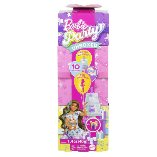 BARBIE PAPUSA PARTY UNBOXED REVEAL BRUNETA - Atelieru' lui Mesterica