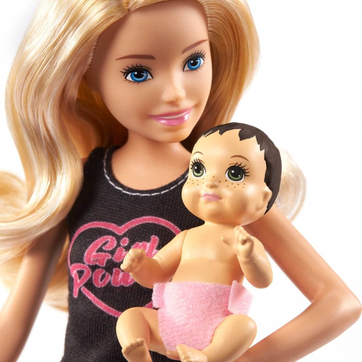 BARBIE PAPUSA SKIPPER FIRST JOBS BABYSITTER PAPUSA BLONDA - Atelieru' lui Mesterica