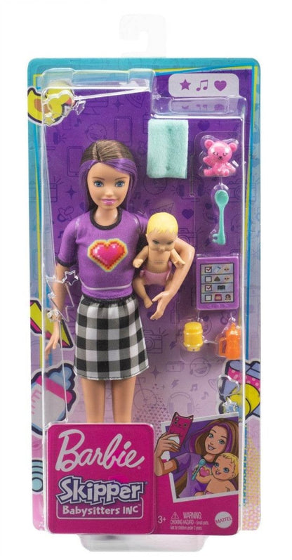 BARBIE PAPUSA SKIPPER FIRST JOBS BABYSITTER PAPUSA SATENA Atelieru' lui Mesterica | Jucarii, haine si incaltaminte pentru copii