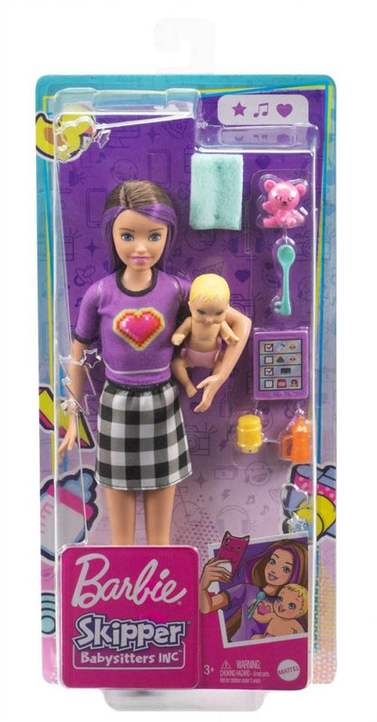 BARBIE PAPUSA SKIPPER FIRST JOBS BABYSITTER PAPUSA SATENA - Atelieru' lui Mesterica