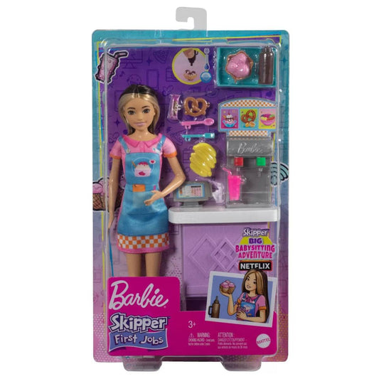 BARBIE PAPUSA SKIPPER FIRST JOBS SNACK BAR - Atelieru' lui Mesterica