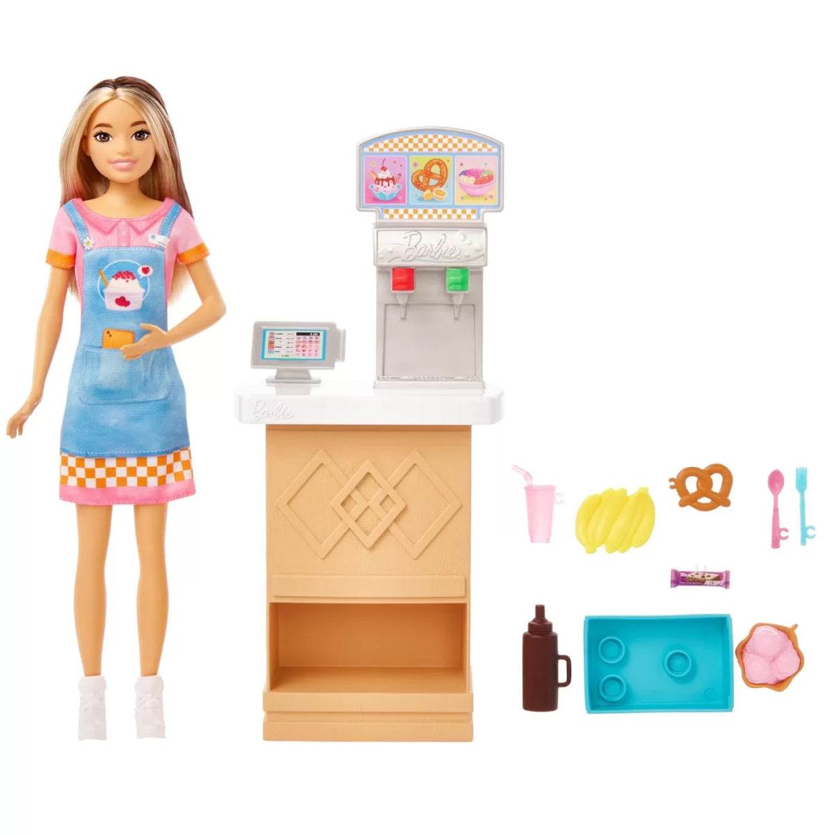 BARBIE PAPUSA SKIPPER FIRST JOBS SNACK BAR - Atelieru' lui Mesterica