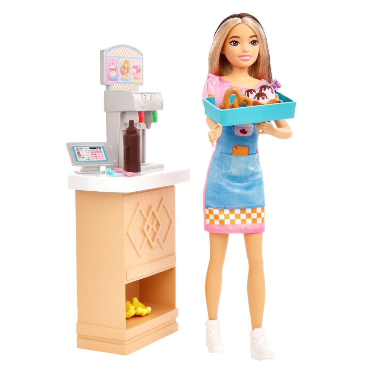 BARBIE PAPUSA SKIPPER FIRST JOBS SNACK BAR - Atelieru' lui Mesterica