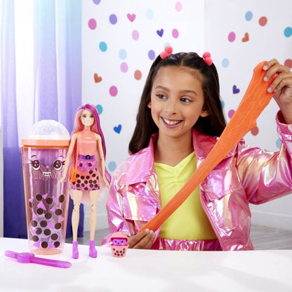 BARBIE POP REVEAL BUBBLE TEA PAPUSA BARBIE MANGO MOCHI - Atelieru' lui Mesterica