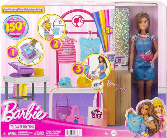 BARBIE SET BARBIE MAGAZINUL DE IMPRIMAT - Atelieru' lui Mesterica