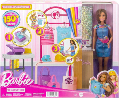 BARBIE SET BARBIE MAGAZINUL DE IMPRIMAT Atelieru' lui Mesterica | Jucarii, haine si incaltaminte pentru copii