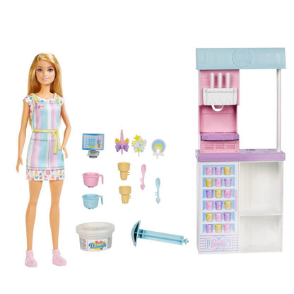 BARBIE SET DE JOACA MAGAZINUL DE INGHETATA - Atelieru' lui Mesterica