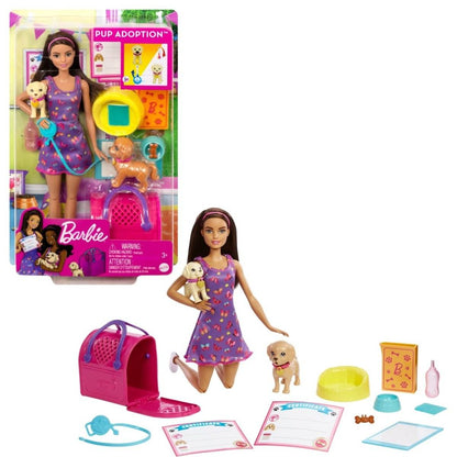 BARBIE SET PAPUSA BARBIE PUP ADOPTION - Atelieru' lui Mesterica