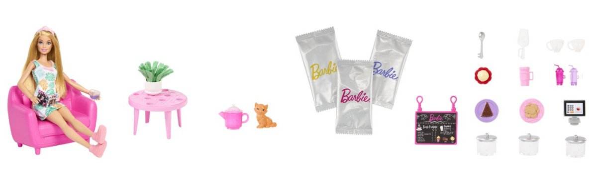 BARBIE SET PAPUSA BARBIE SI CEAINARIE - Atelieru' lui Mesterica