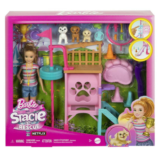 BARBIE SI STACIE PAPUSA STACIE DRESOARE DE CATEI - Atelieru' lui Mesterica