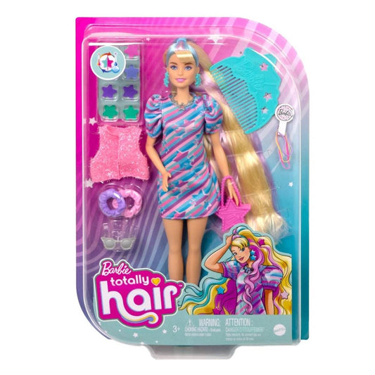 BARBIE TOTALLY HAIR PAPUSA BARBIE BLONDA - Atelieru' lui Mesterica