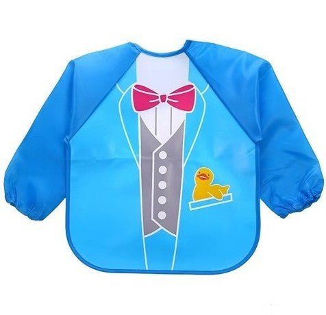 Baveta impermeabila cu manecute lungi - Gentleman Atelieru' lui Mesterica | Jucarii, haine si incaltaminte pentru copii
