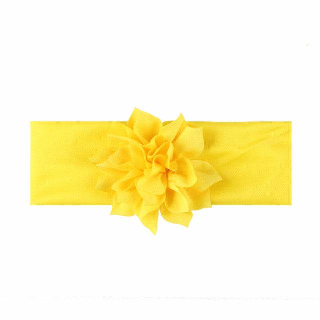 Bentita lata pentru fetite cu floricica aplicata Atelieru' lui Mesterica | Jucarii, haine si incaltaminte pentru copii
