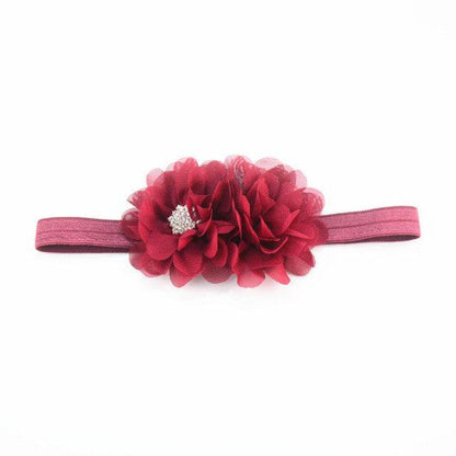 Bentita pentru fetite - Doua floricele cu strasuri Atelieru' lui Mesterica | Jucarii, haine si incaltaminte pentru copii