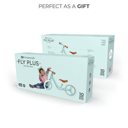 BICICLETA DE ECHILIBRU KINDERKRAFT FLY PLUS, BABY BLUE Atelieru' lui Mesterica | Jucarii, haine si incaltaminte pentru copii