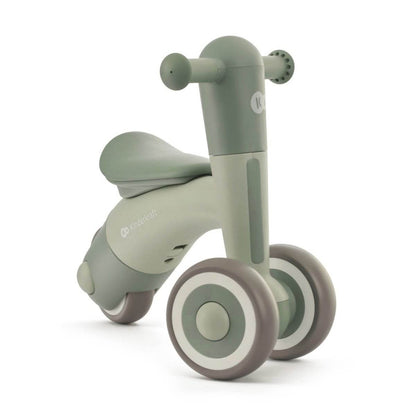 BICICLETA DE ECHILIBRU KINDERKRAFT MINIBI, LEAF GREEN - Atelieru' lui Mesterica
