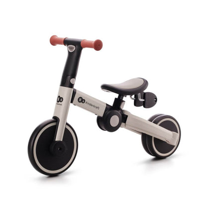 BICICLETA DE ECHILIBRU / TRICICLETA KINDERKRAFT 4TRIKE, SILVER GREY Atelieru' lui Mesterica | Jucarii, haine si incaltaminte pentru copii