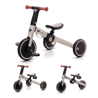 BICICLETA DE ECHILIBRU / TRICICLETA KINDERKRAFT 4TRIKE, SILVER GREY Atelieru' lui Mesterica | Jucarii, haine si incaltaminte pentru copii