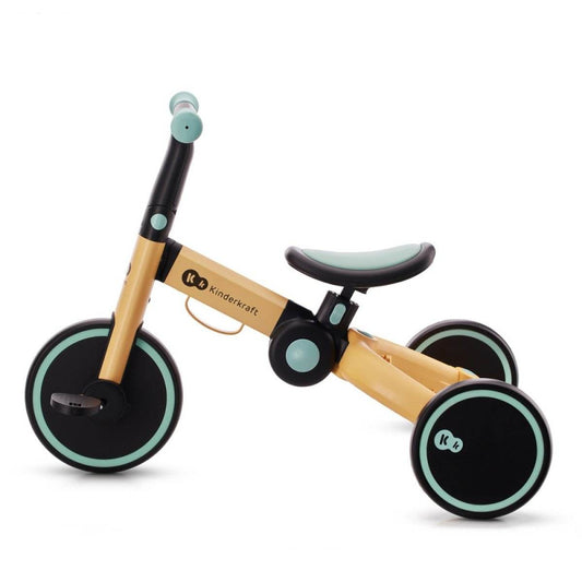 BICICLETA DE ECHILIBRU / TRICICLETA KINDERKRAFT 4TRIKE, SUNFLOWER BLUE - Atelieru' lui Mesterica