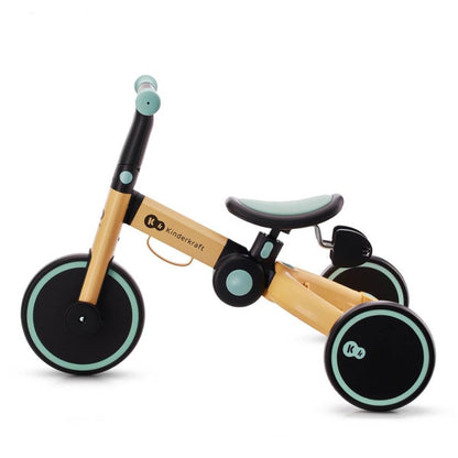 BICICLETA DE ECHILIBRU / TRICICLETA KINDERKRAFT 4TRIKE, SUNFLOWER BLUE - Atelieru' lui Mesterica