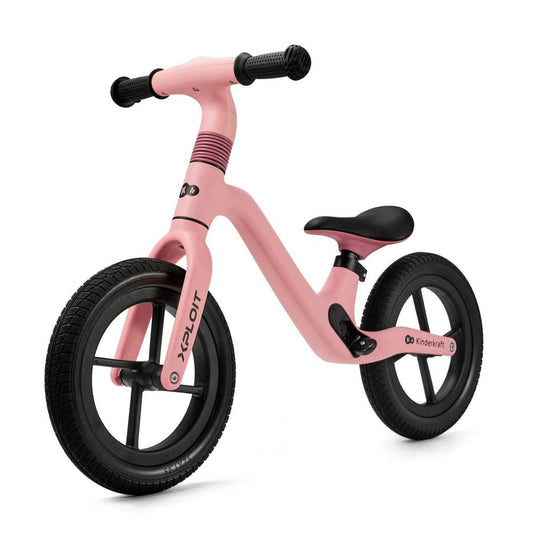 BICICLETA FARA PEDALE KINDERKRAFT XPLOIT, BUBBLEGUM PINK Atelieru' lui Mesterica | Jucarii, haine si incaltaminte pentru copii