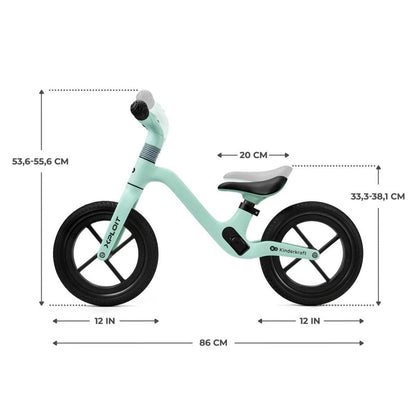 BICICLETA FARA PEDALE KINDERKRAFT XPLOIT, TURCOISE Atelieru' lui Mesterica | Jucarii, haine si incaltaminte pentru copii
