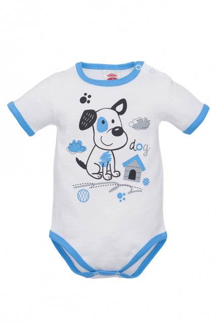 Body cu manecute scurte - Colectia Puppy Atelieru' lui Mesterica | Jucarii, haine si incaltaminte pentru copii