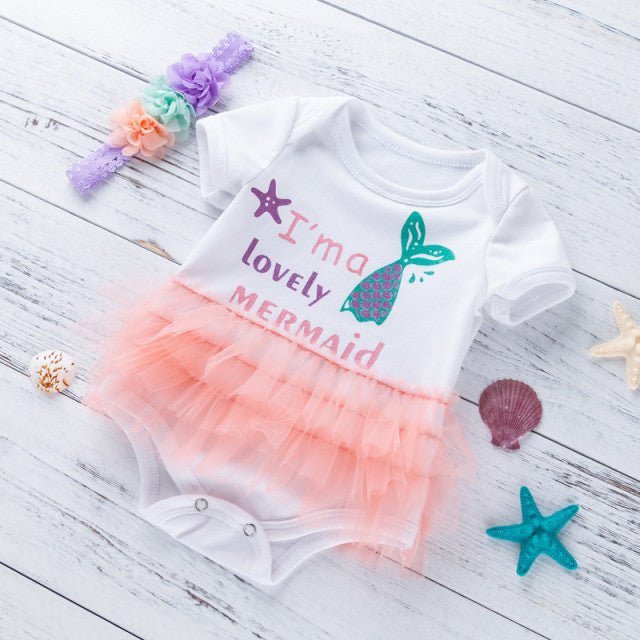 Body cu tulle - Mermaid Atelieru' lui Mesterica | Jucarii, haine si incaltaminte pentru copii