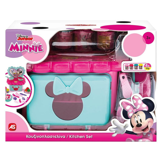 BUCATARIA DE PLASTILINA MINNIE CU ACCESORII - Atelieru' lui Mesterica