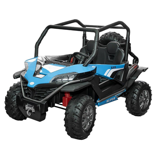 Buggy cu acumulator, 4 motoare, 12V, 7A Atelieru' lui Mesterica | Jucarii, haine si incaltaminte pentru copii