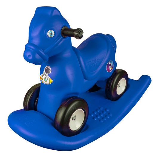 Calut balansoar 2 in 1, albastru - ROBENTOYS Atelieru' lui Mesterica | Jucarii, haine si incaltaminte pentru copii