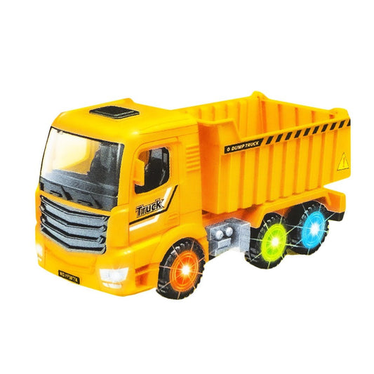 Camion cu frictiune, lumina/sunet, 25x11x12 cm Atelieru' lui Mesterica | Jucarii, haine si incaltaminte pentru copii
