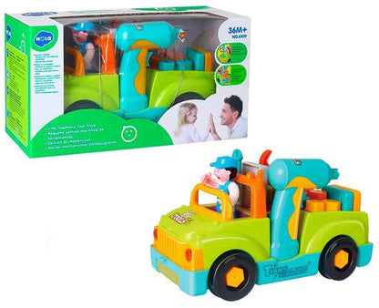 CAMIONUL PLIN CU SCULE AL MICULUI MECANIC CU LUMINI SI SUNETE - Atelieru' lui Mesterica