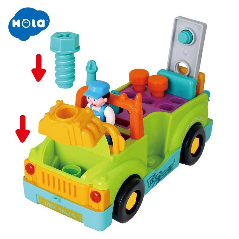 CAMIONUL PLIN CU SCULE AL MICULUI MECANIC CU LUMINI SI SUNETE - Atelieru' lui Mesterica