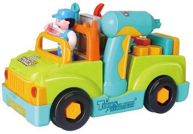 CAMIONUL PLIN CU SCULE AL MICULUI MECANIC CU LUMINI SI SUNETE - Atelieru' lui Mesterica