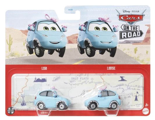 CARS3 SET 2 MASINUTE METALICE LISA SI LOUISE - Atelieru' lui Mesterica