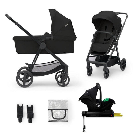CARUCIOR KINDERKRAFT NEWLY, 4 IN 1, CLASSIC BLACK Atelieru' lui Mesterica | Jucarii, haine si incaltaminte pentru copii