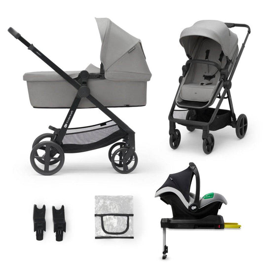 CARUCIOR KINDERKRAFT NEWLY, 4 IN 1, MOONLIGHT GREY Atelieru' lui Mesterica | Jucarii, haine si incaltaminte pentru copii