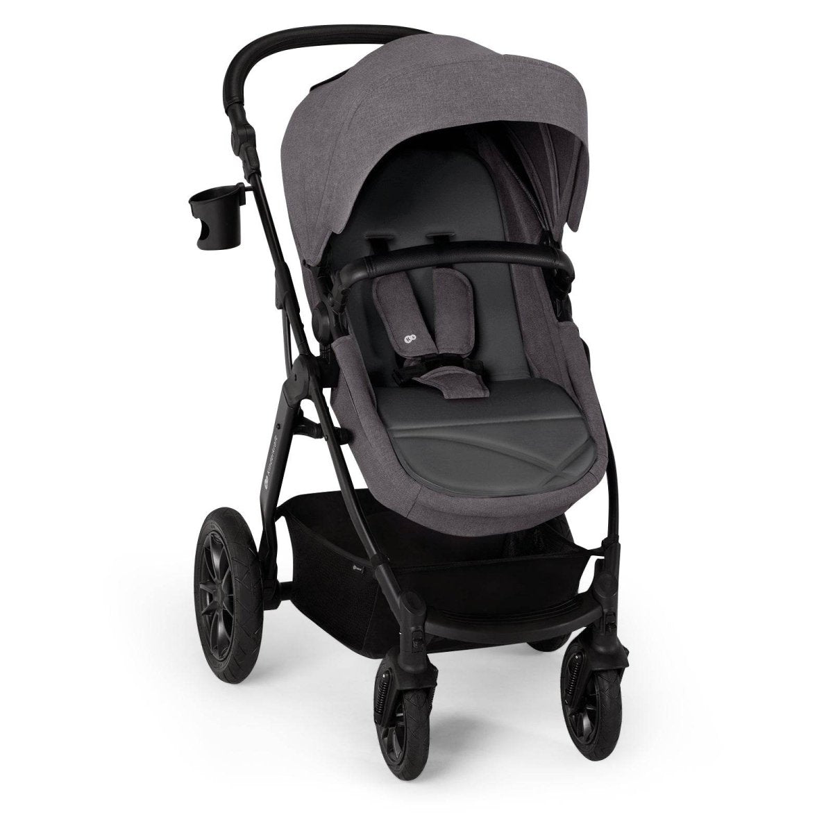CARUCIOR MULTIFUNCTIONAL KINDERKRAFT XMOOV, 3 IN 1, DARK GREY Atelieru' lui Mesterica | Jucarii, haine si incaltaminte pentru copii