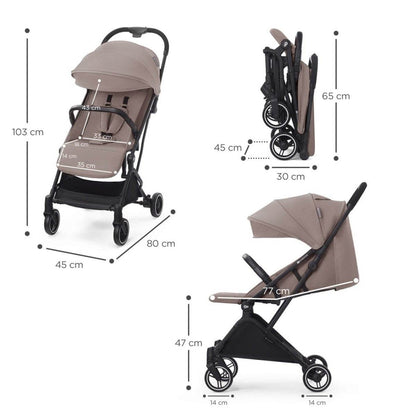 CARUCIOR SPORT KINDERKRAFT INDY2, CALM BEIGE - Atelieru' lui Mesterica